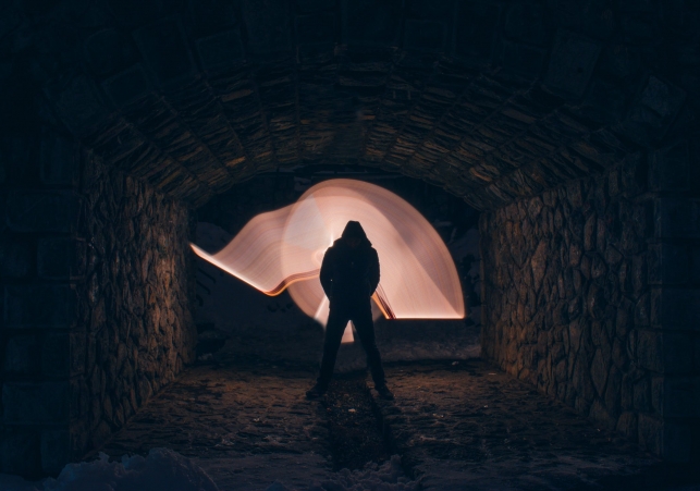 tunel pod zamkiem w Szczecinie