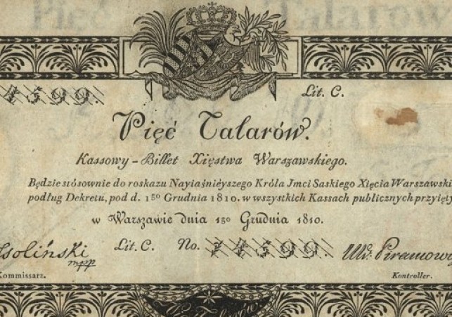pieniadz papierowy